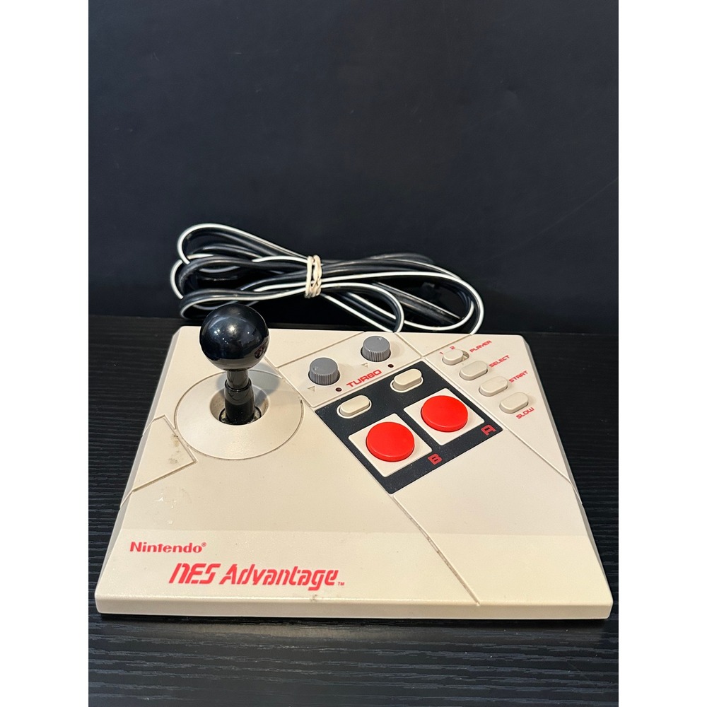 Nintendo NES Advantage Joystick Controller NES-026 Arcade Style Turbo Retro